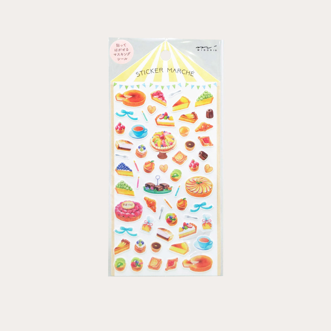 Desserts Sticker Marche