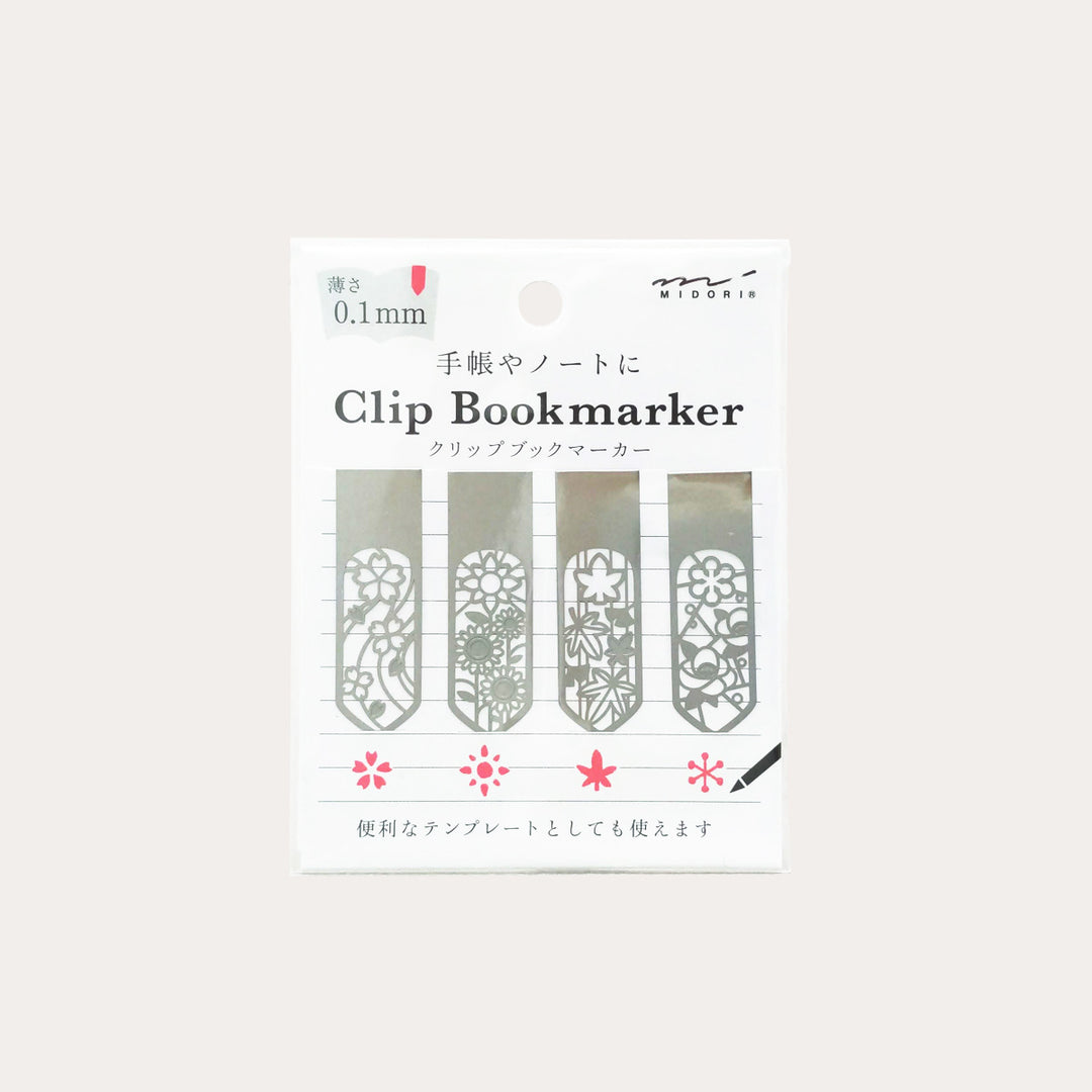 Flower Bookmark Clip