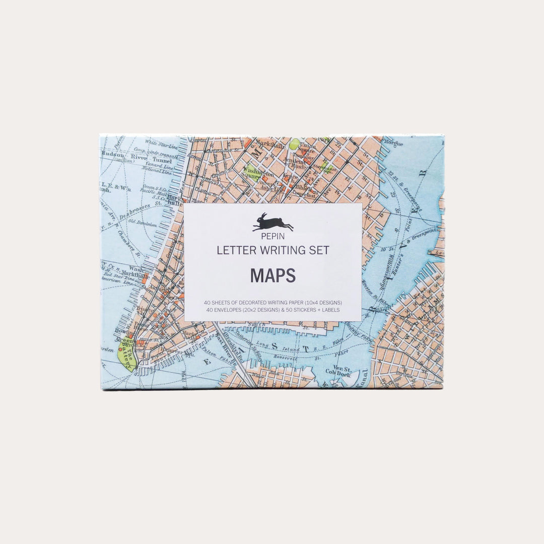 Letter Writing Set - Maps