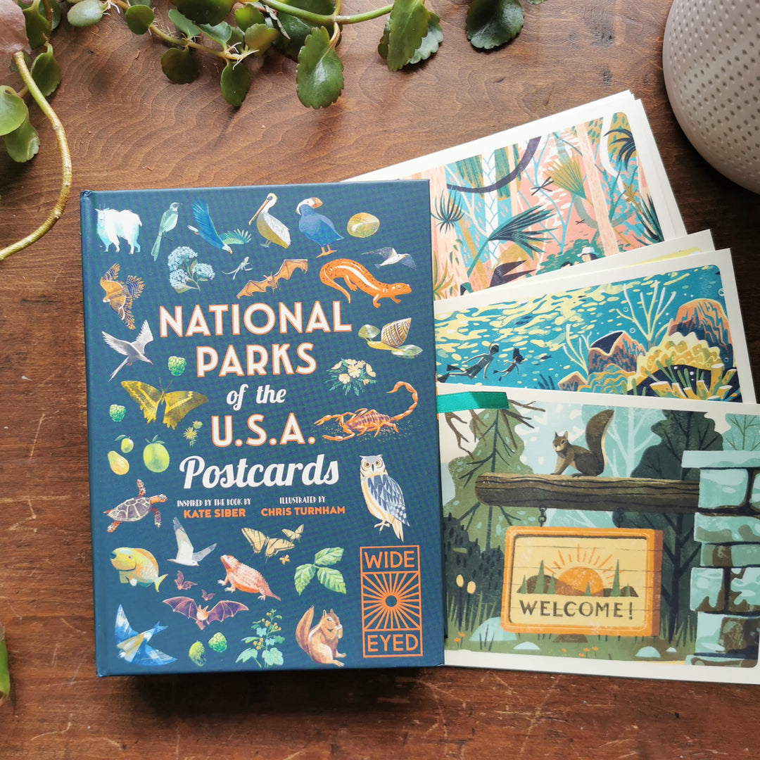 National Parks of the USA Postcards