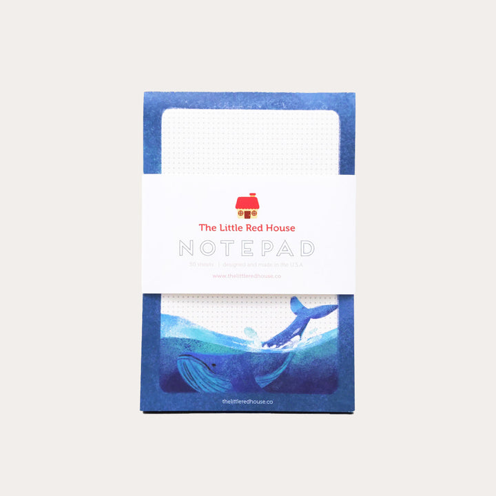 Whale | Dot Grid Notepad