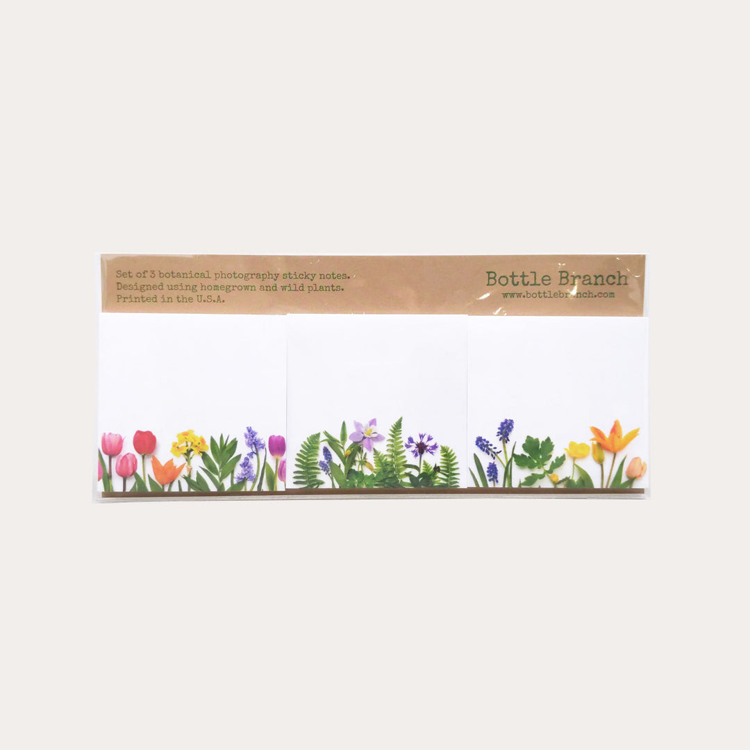 Colorful Spring Flowers | Sticky Notes
