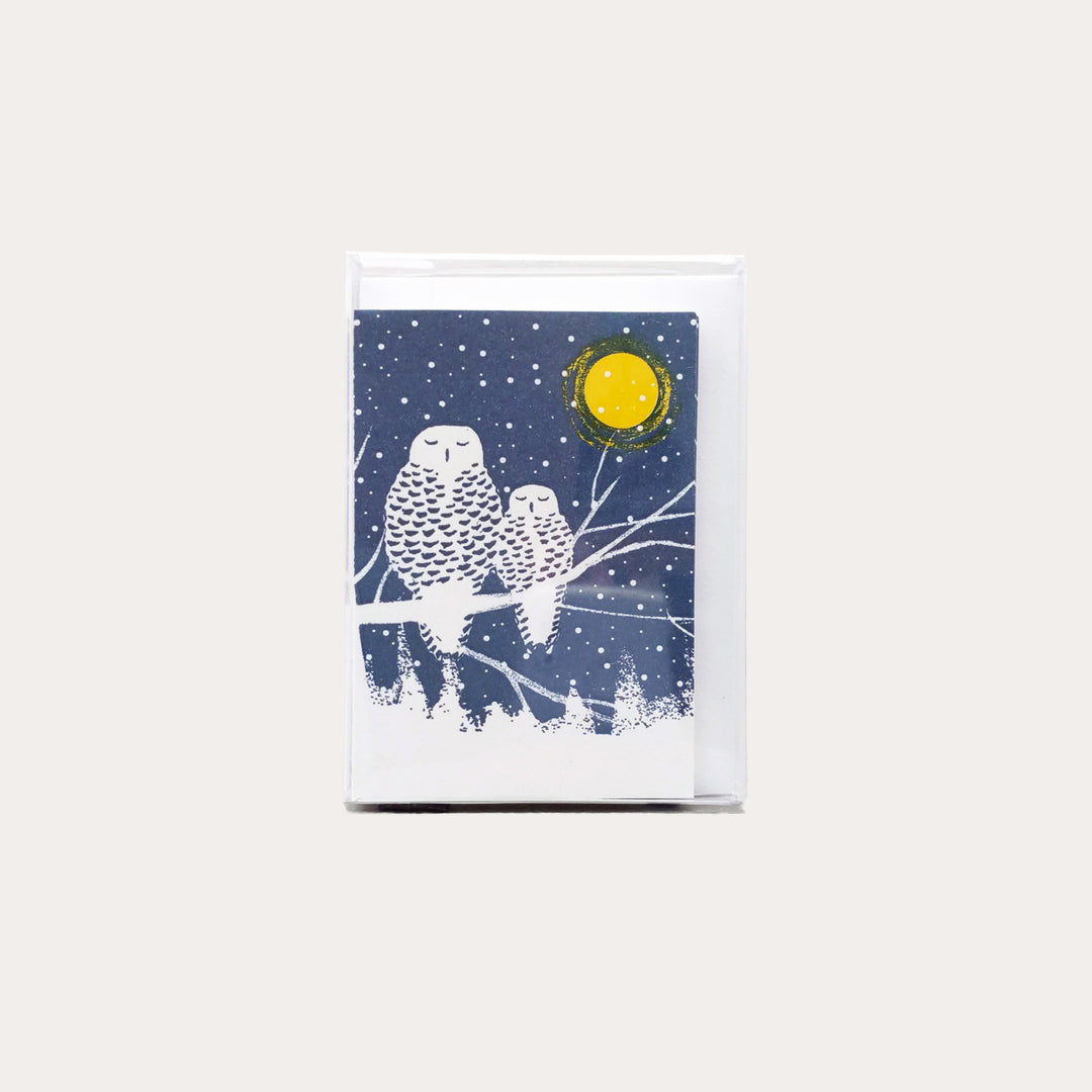 Peaceful Owls | 6 Enclosure Card Set