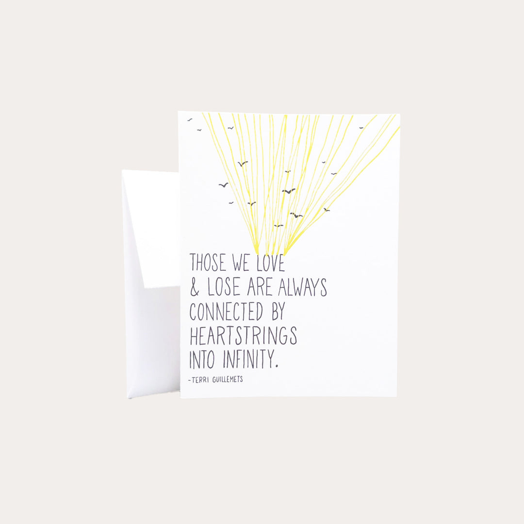 Heartstrings Quote | Greeting Card