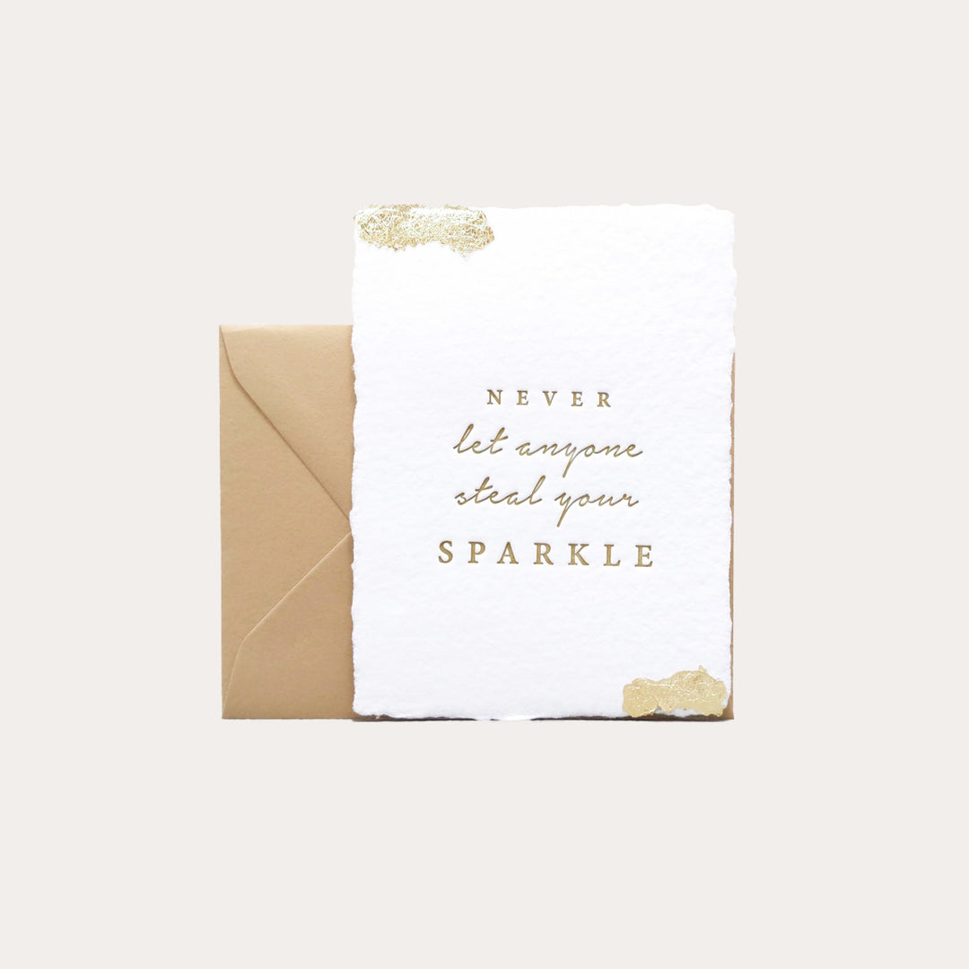 Never Let Anyone Steal Your Sparkle | Greeting Card