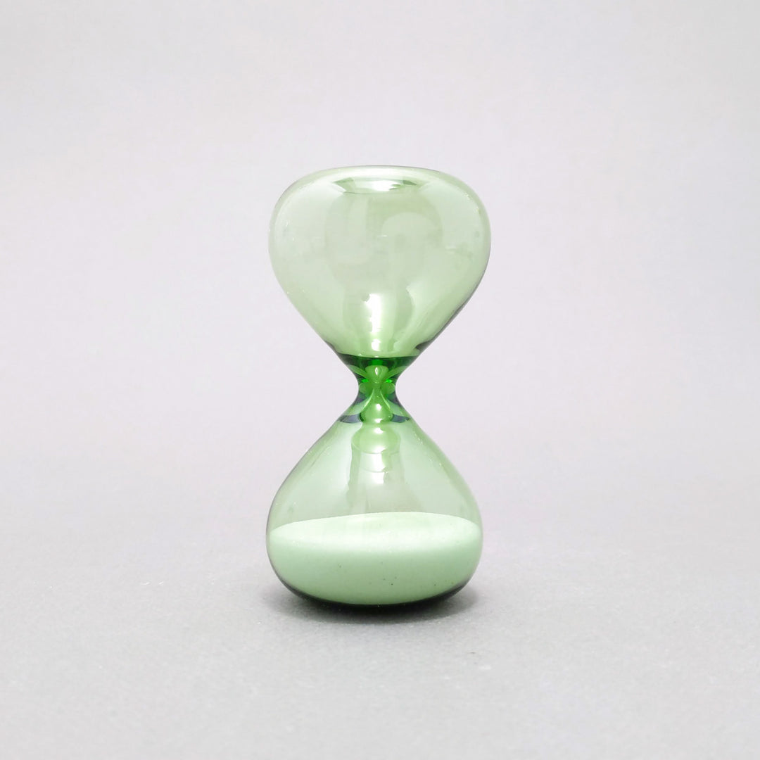 Handmade Hourglass | Jade Green