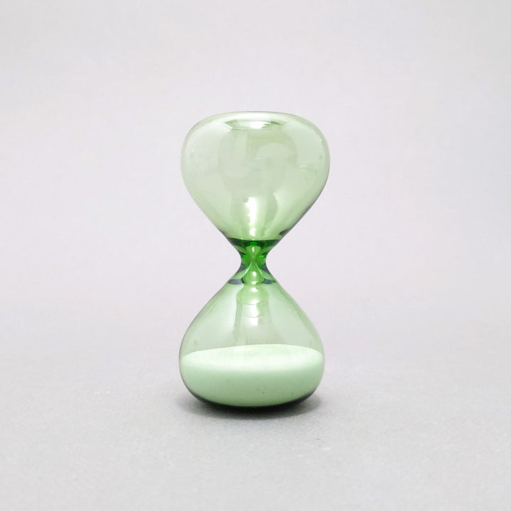 Handmade Hourglass | Jade Green