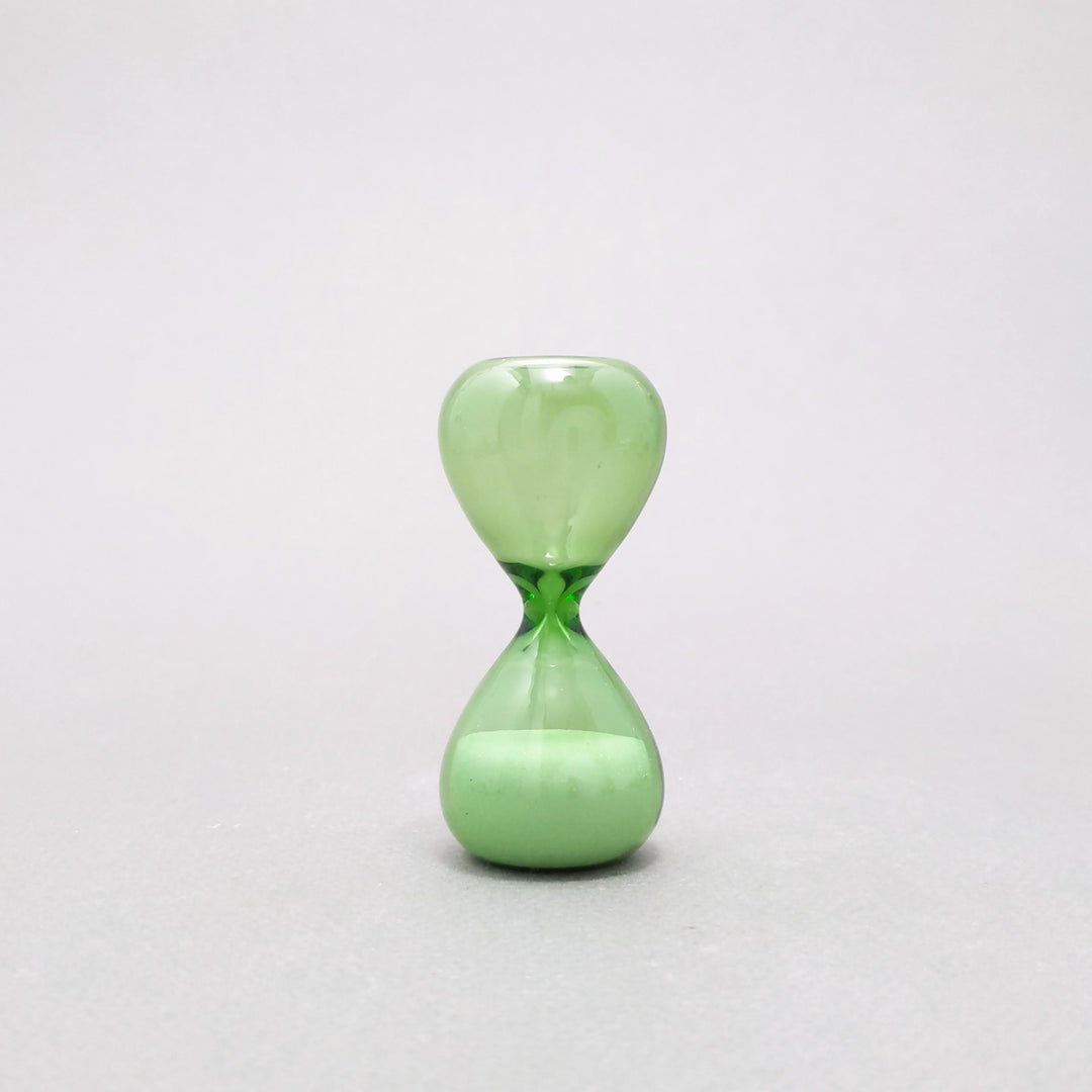 Handmade Hourglass | Jade Green