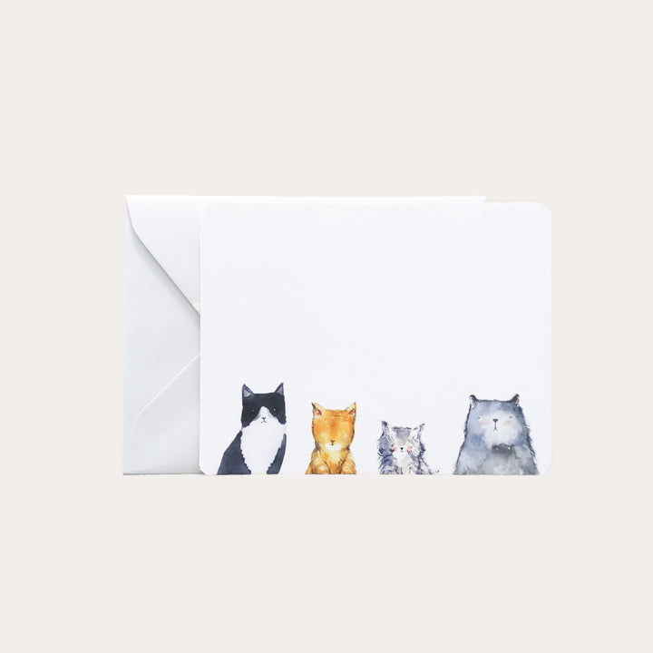 Cats Meow | 8 Flat Card Set