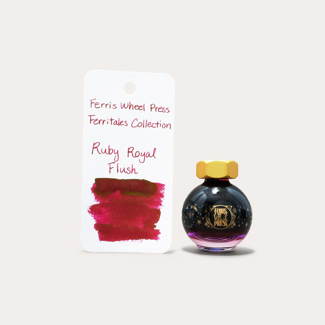 Ruby Royal Flush | Fountain Pen Ink | FerriTales | Down the Rabbit Hole
