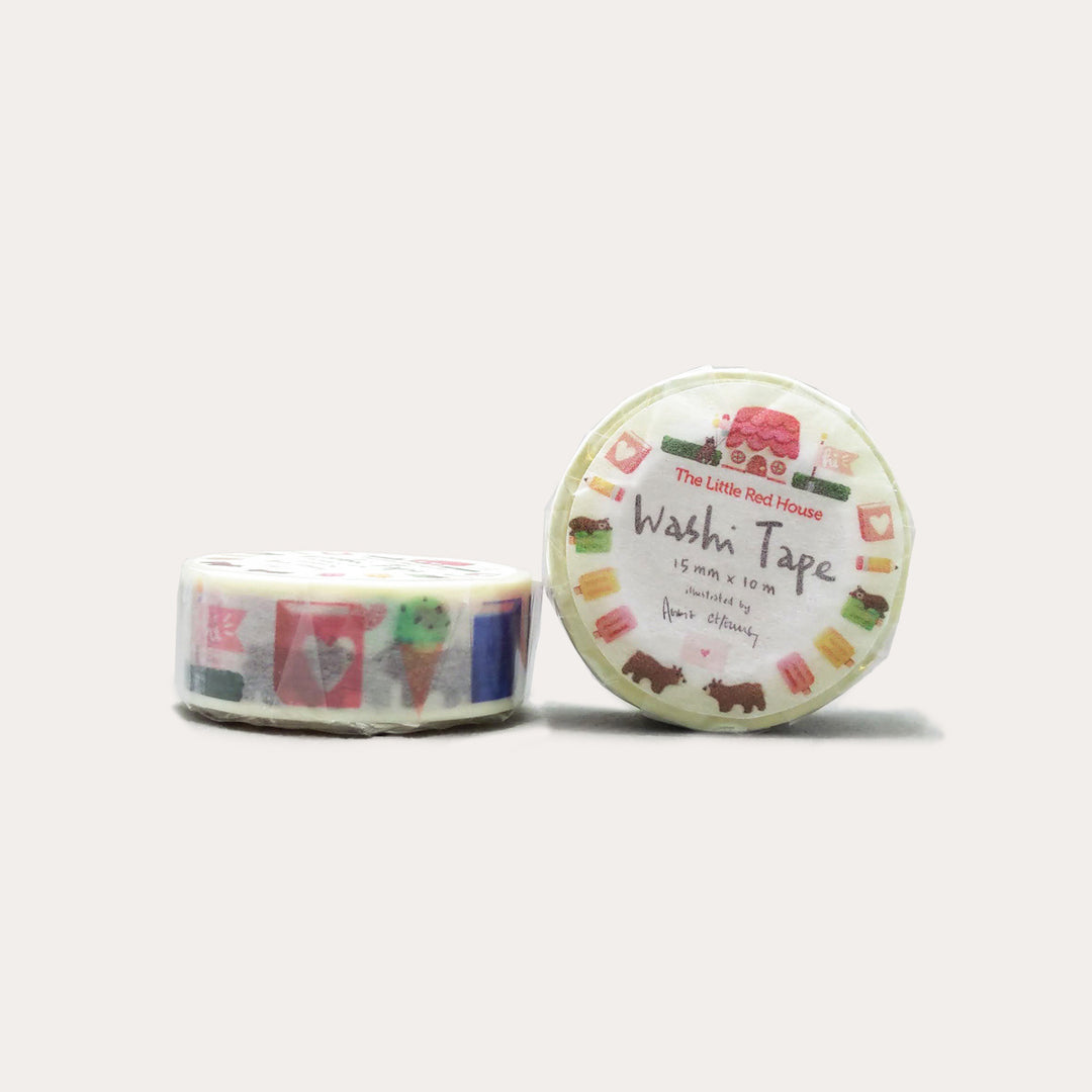 The Little Red House Washi Tape