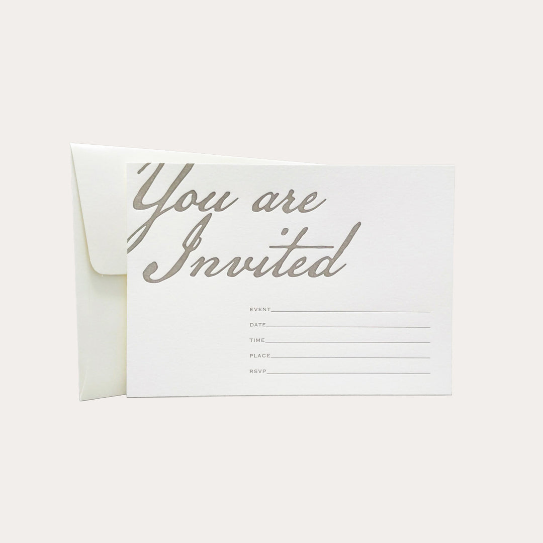 You Are Invited | Fill-in Invitations *