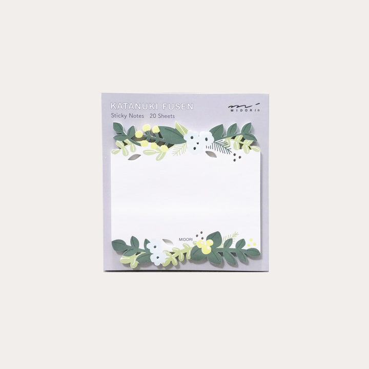 Leaves Die-Cut Sticky Notes