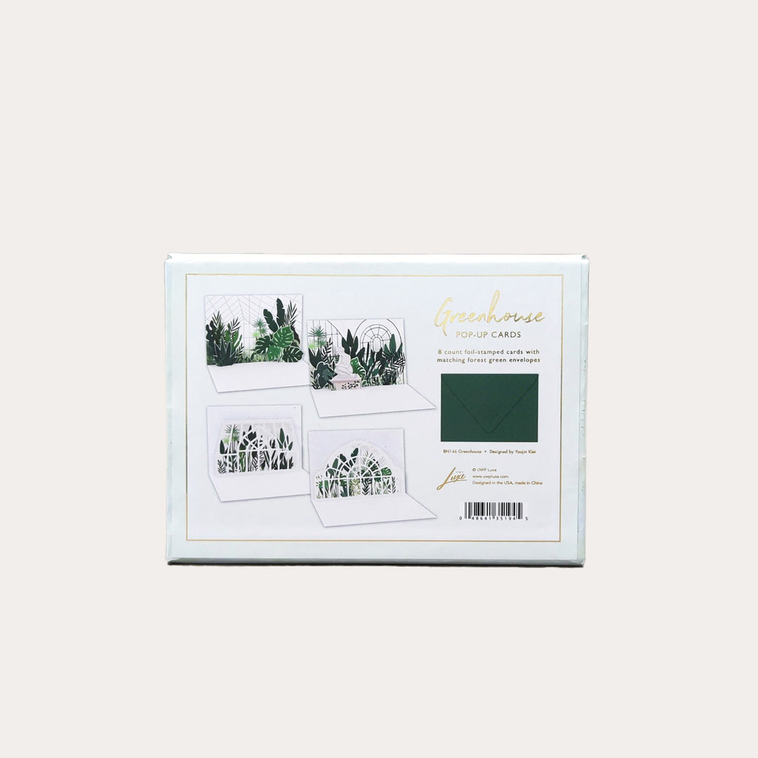 Greenhouses | Assorted 8 Pop-up Card Set