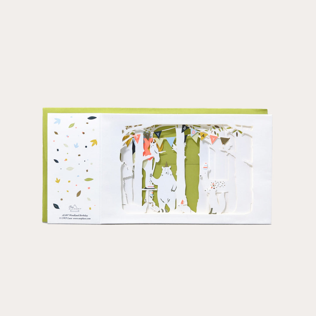 Woodland Birthday | Pop Up Greeting Card Woodland Birthday | Pop Up Greeting Card