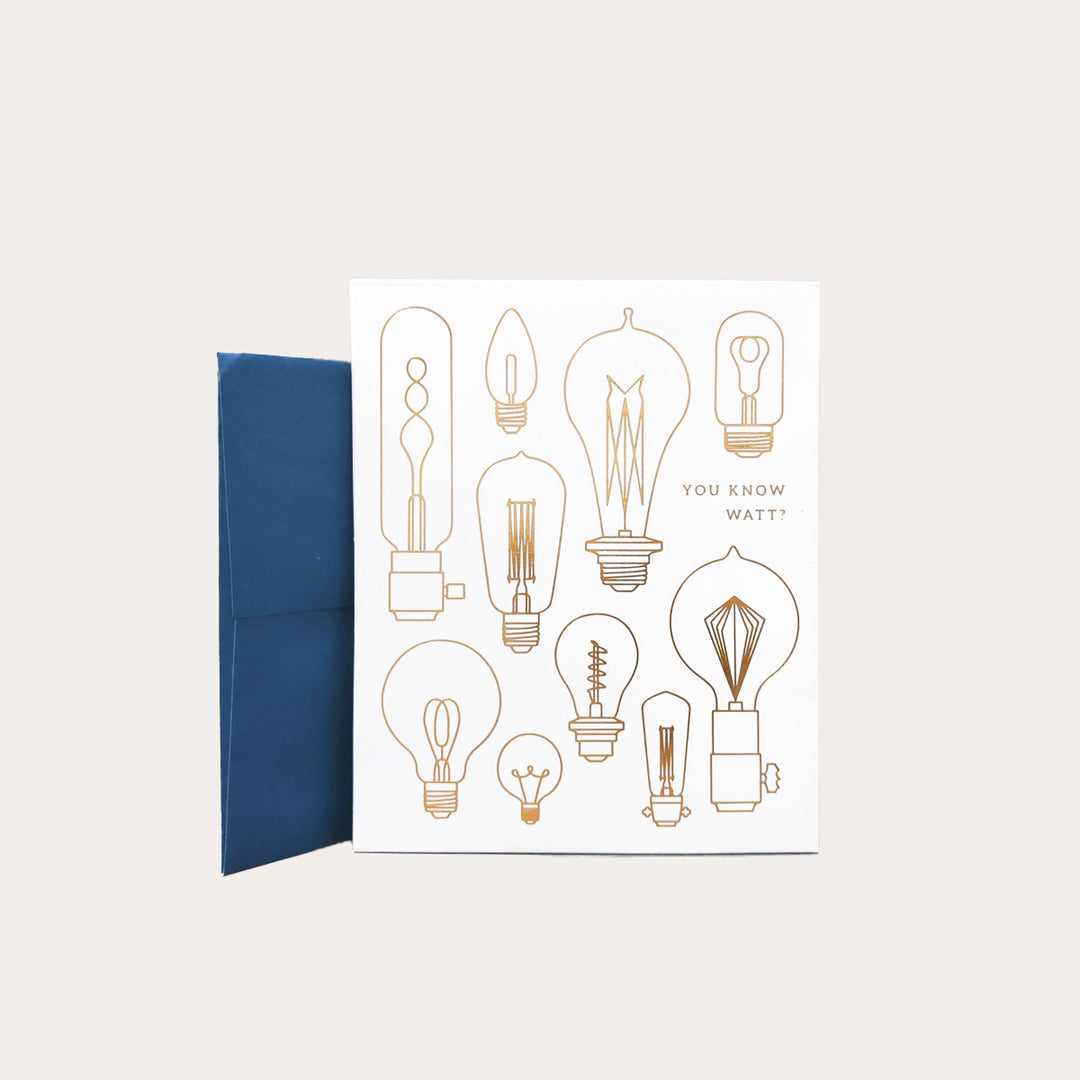 Lightbulb | Pop Up Greeting Card