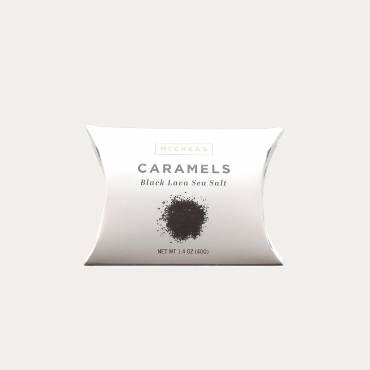 Black Lava Sea Salt Soft Caramels