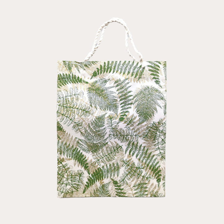 Green and Gold Ferns | Gift Bag