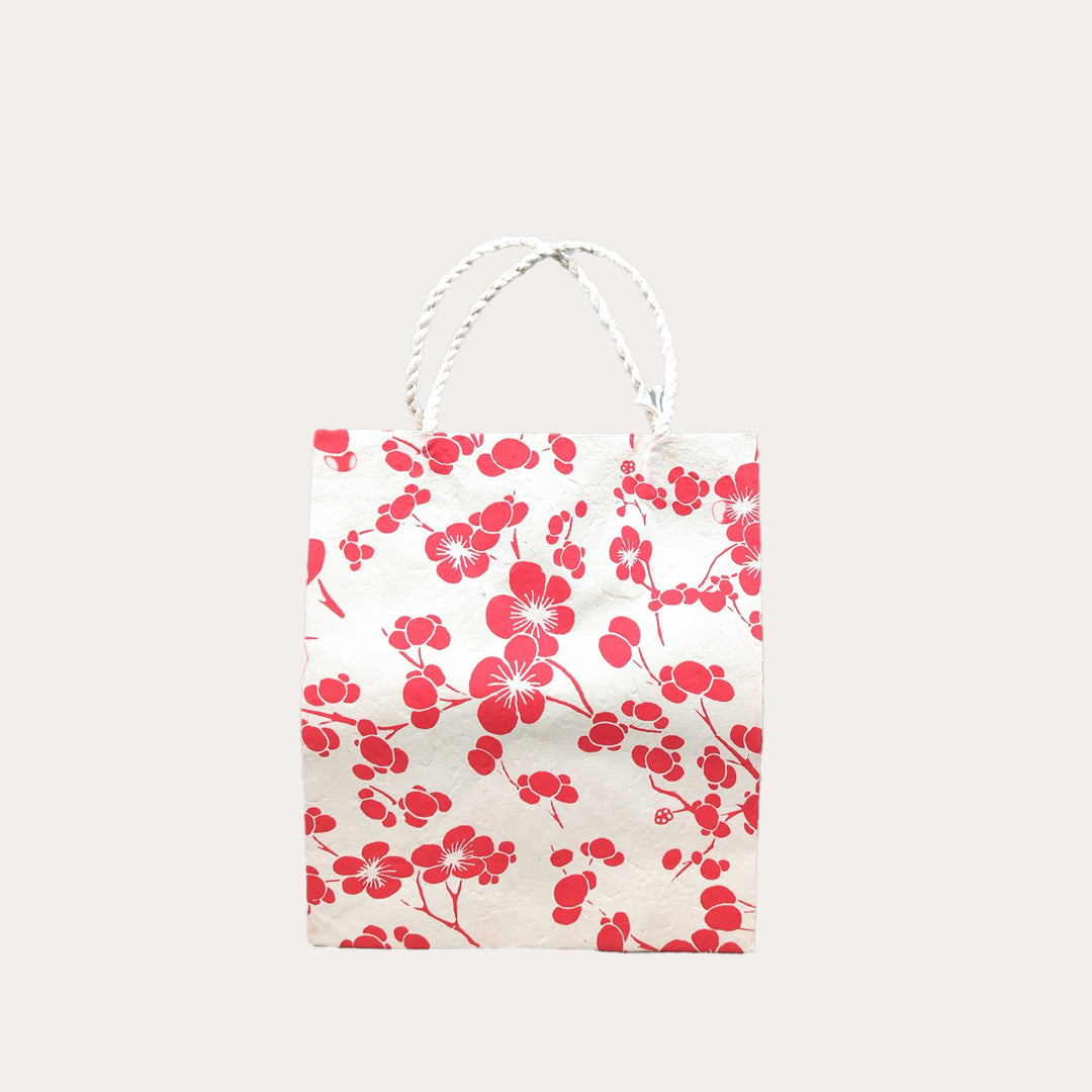 Red Flower Blossom | Gift Bag