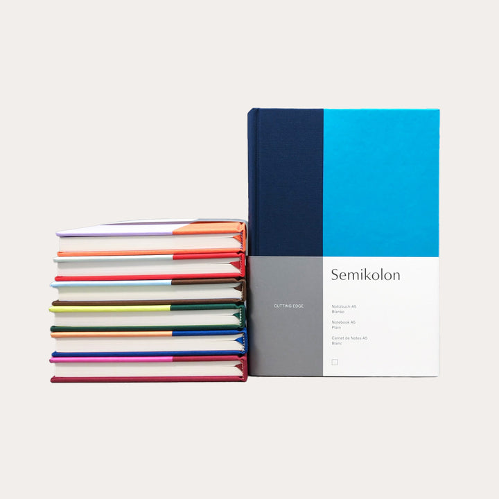 Cutting Edge Dual Color A5 Notebook | Blank *