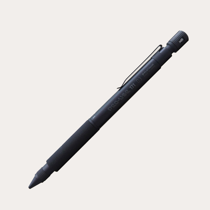 Pro Use 171 Mechanical Pencil | All Metal Matte Black | 0.3mm