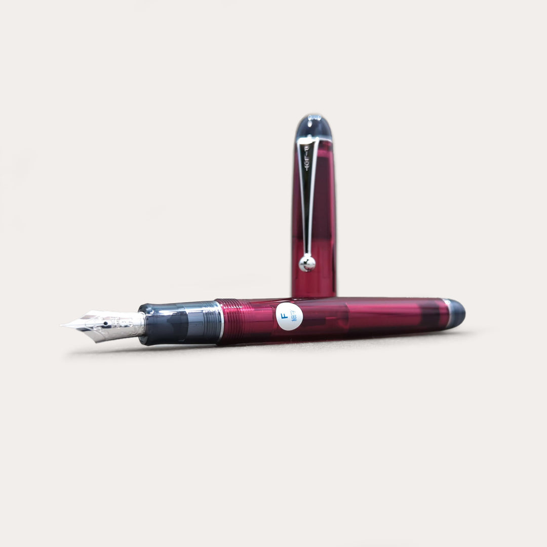Custom 74 Fountain Pen | Merlot Red