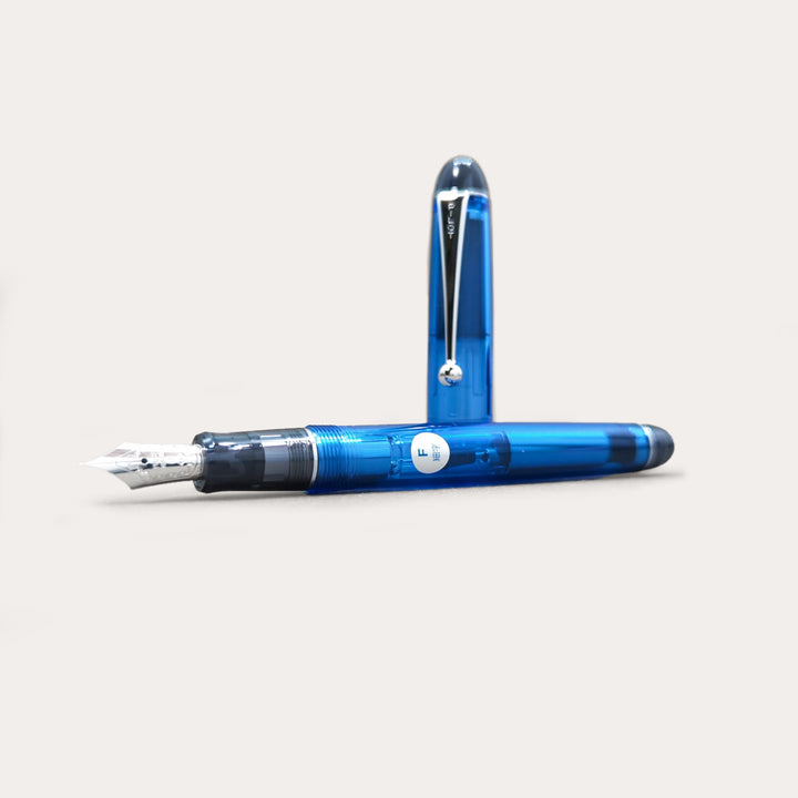 Custom 74 Fountain Pen | Transparent Blue