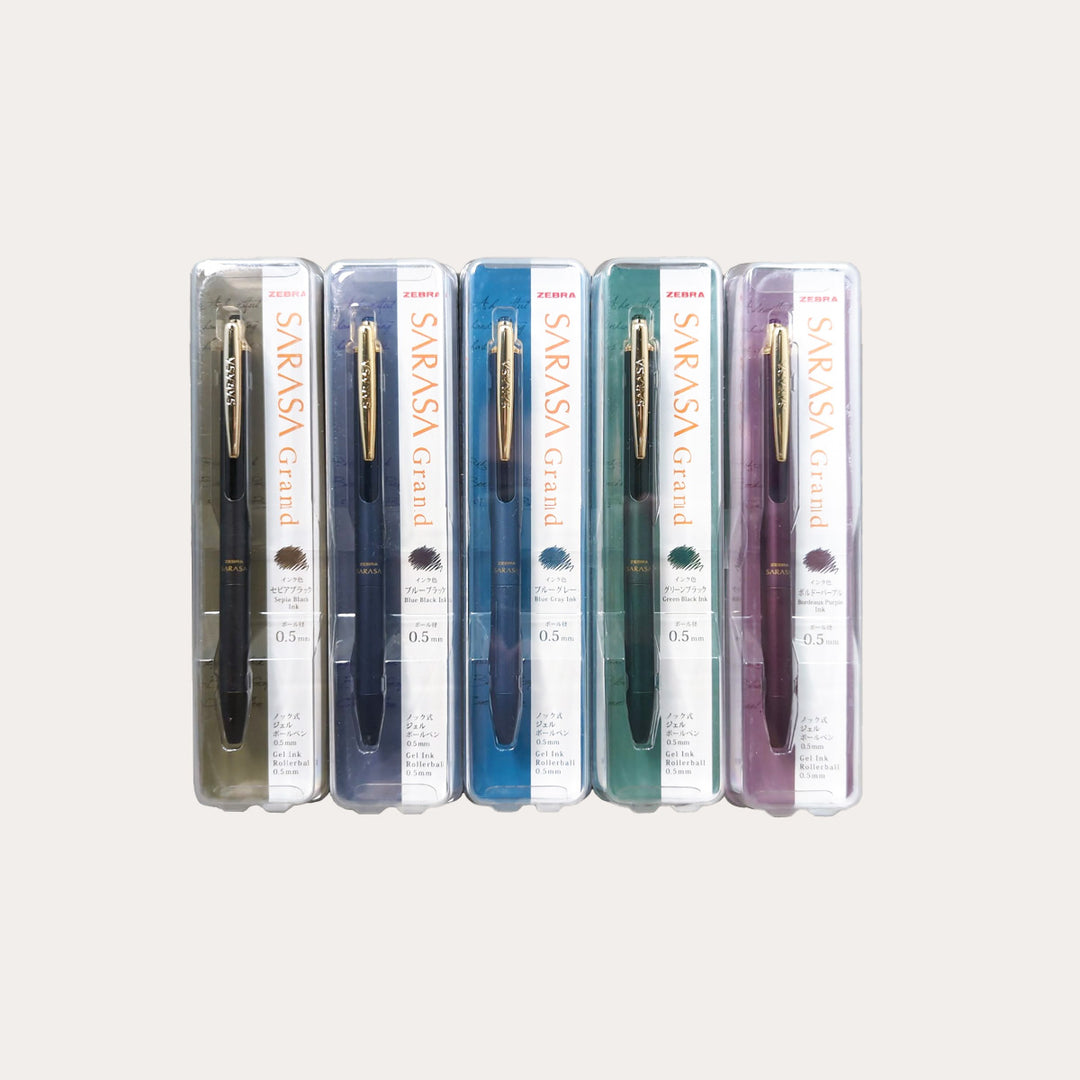 Sarasa Grand Clip Gel Pen | Vintage Color