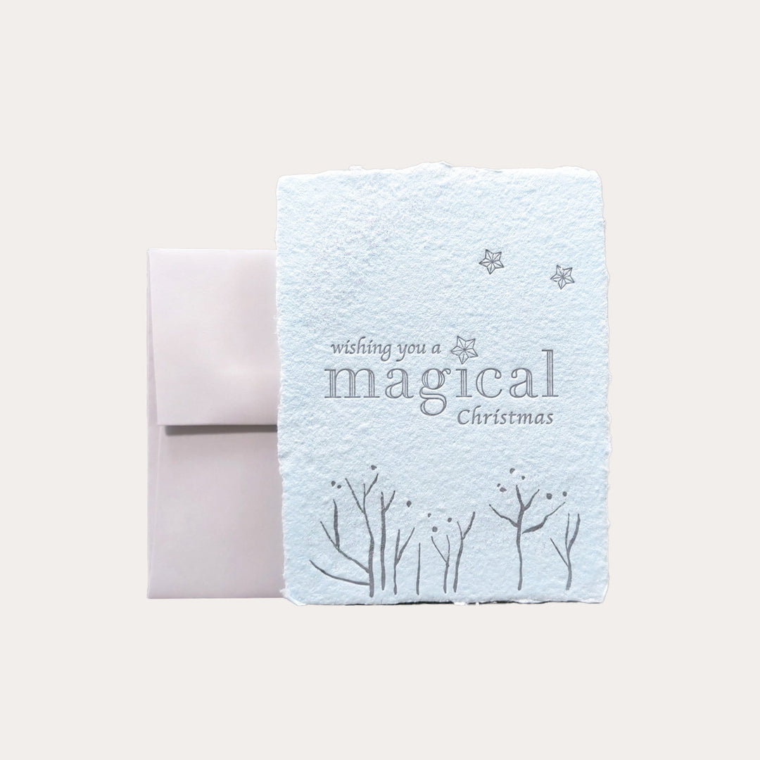 Wishing You a Magical Christmas | Holiday Card * SEASONAL