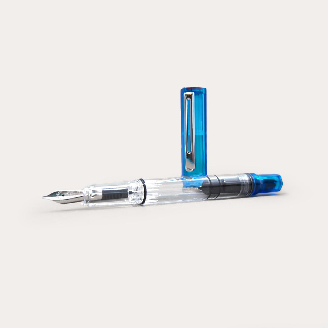 ECO Fountain Pen | Transparent Blue