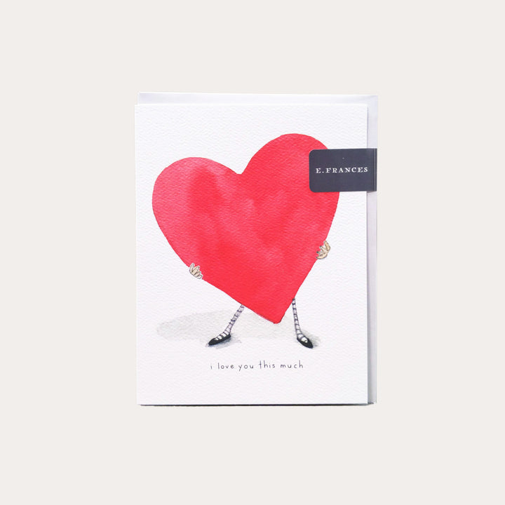 I Love You This Much | Greeting Card