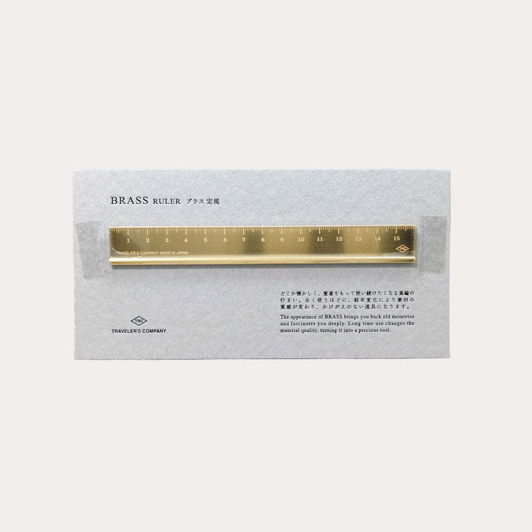 TRC BRASS RULER | 16 cm TRC BRASS RULER | 16 cm