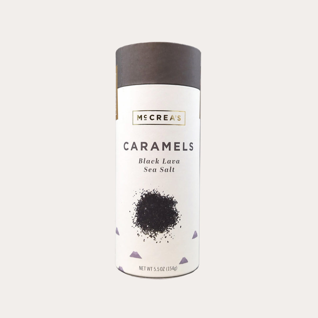 Black Lava Sea Salt Soft Caramels