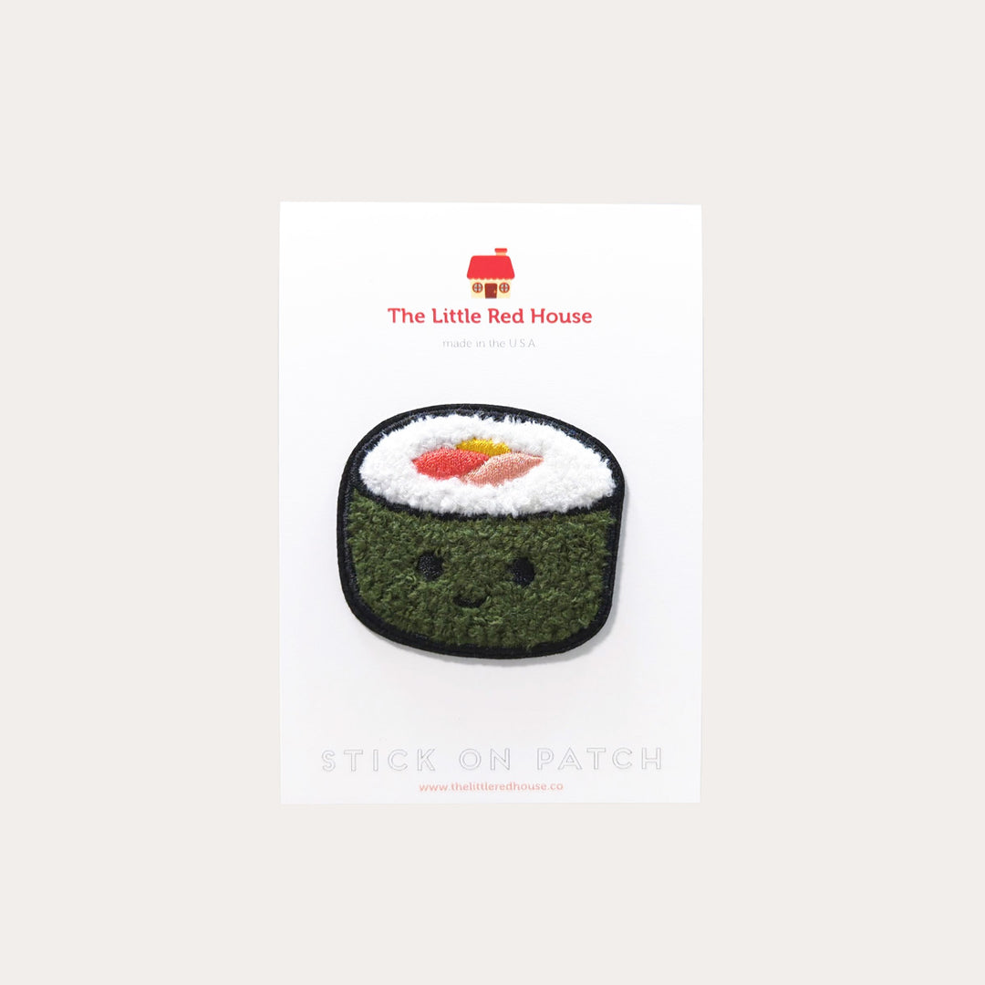 Sushi Stick On Chenille Patch