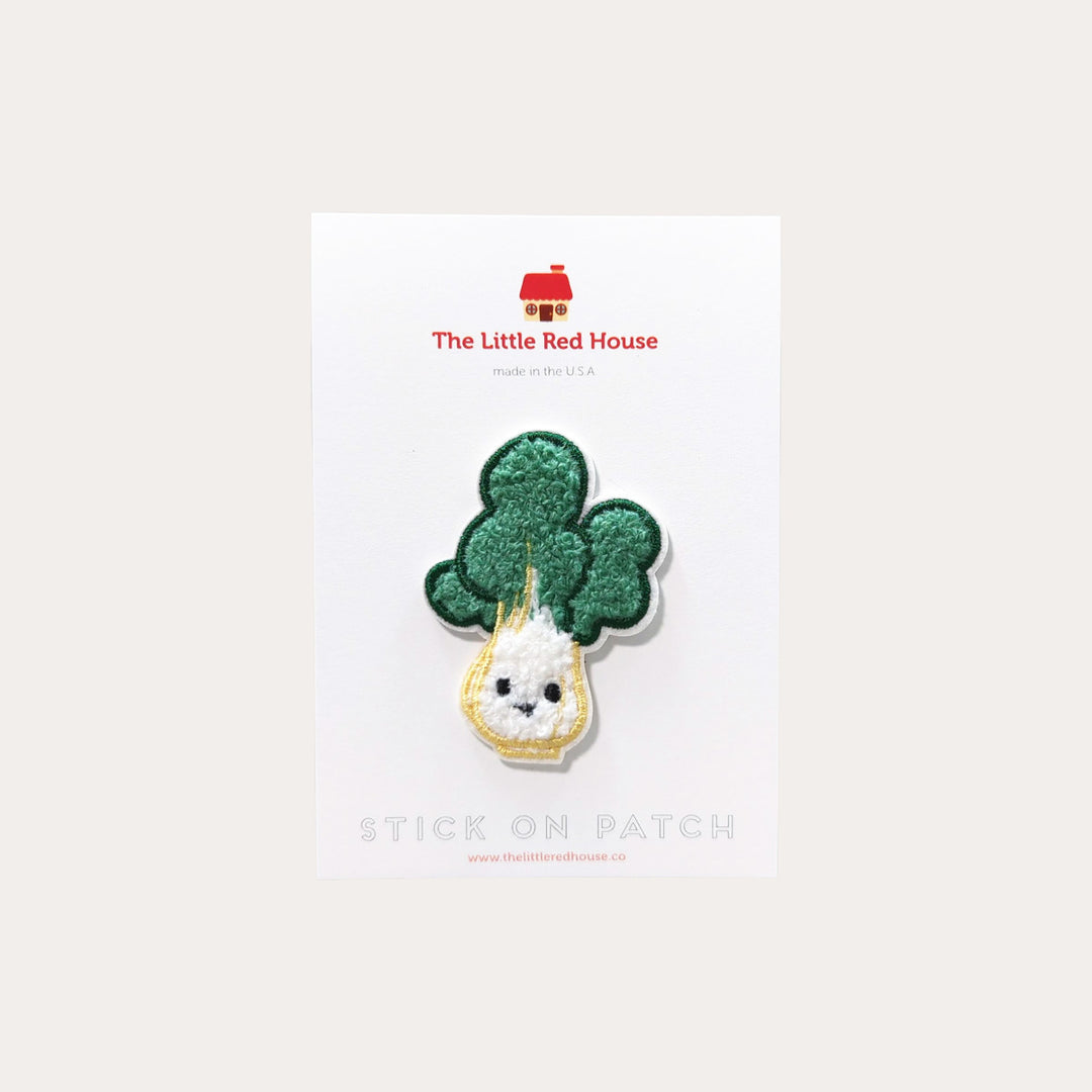 Bok Choy Stick On Chenille Patch