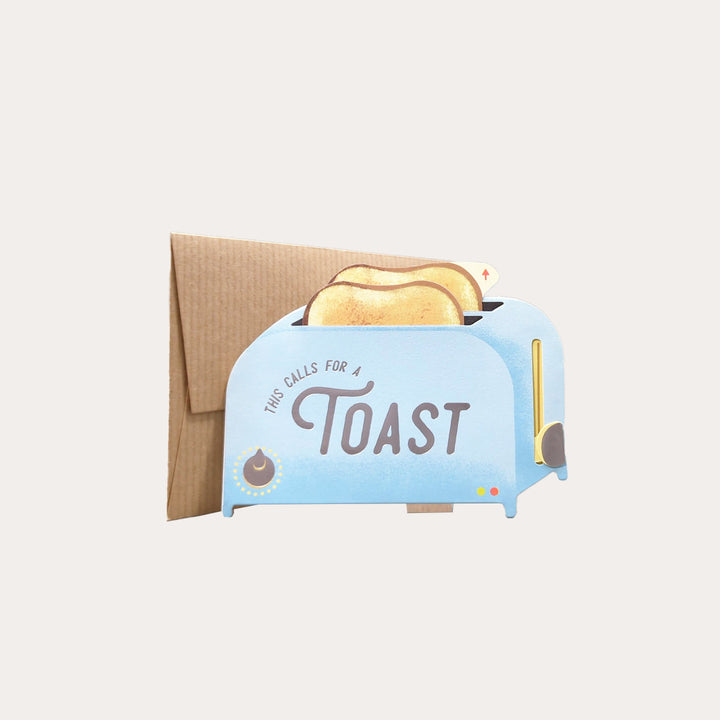 Toaster | Pop Up Greeting Card