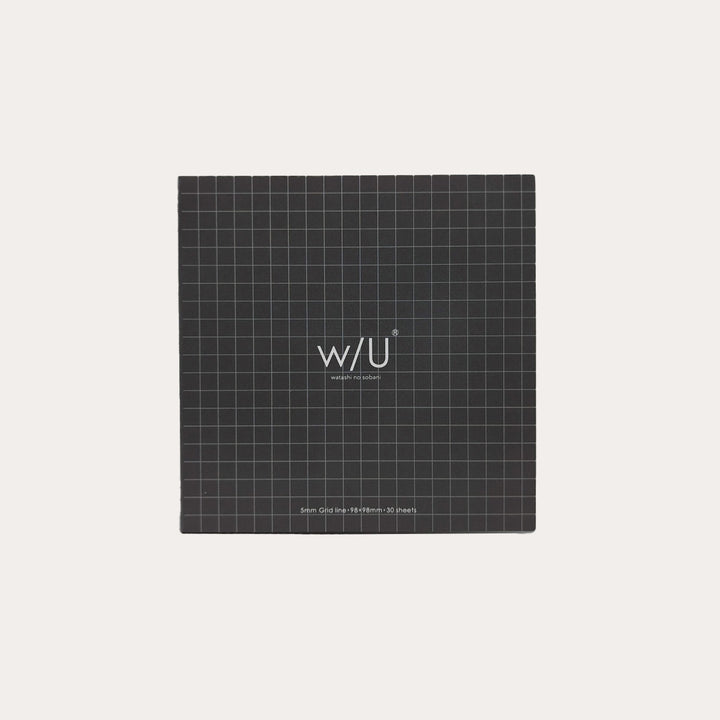 W/U Square Sticky Note | Grid *