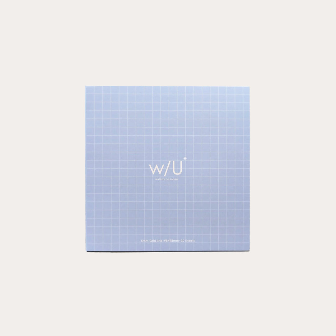 W/U Square Sticky Note | Grid *