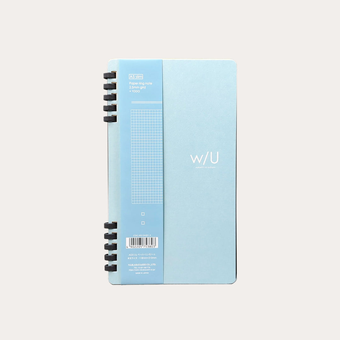 W1 Size Notebook W/U Slim Notebook | Grid – The Paper Mouse