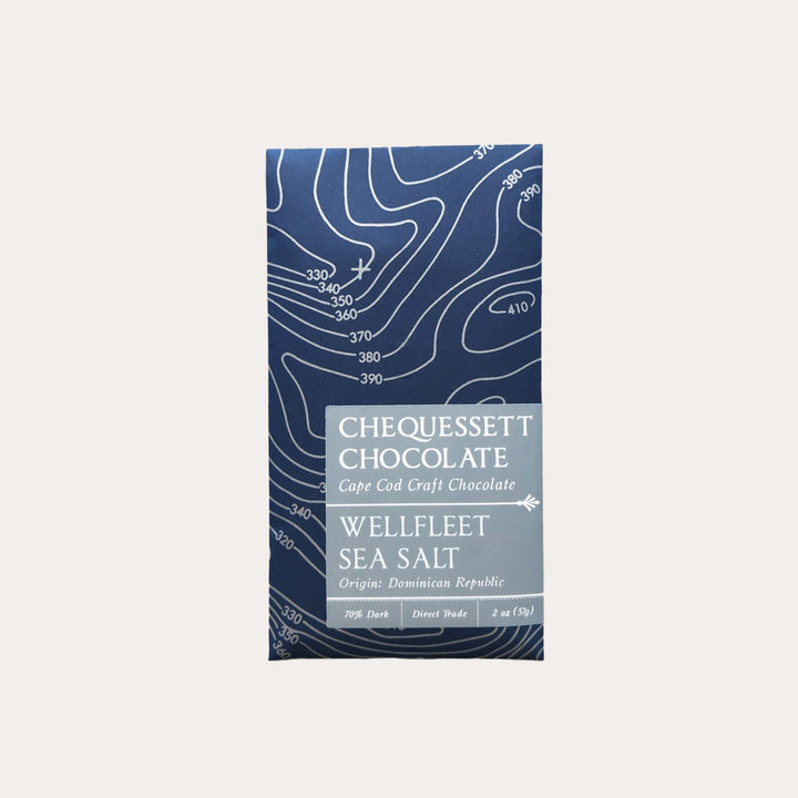 Wellfleet Sea Salt Dark Chocolate Ba