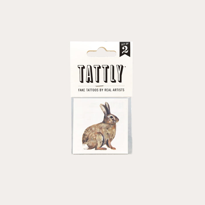 Bunny Rabbit | Temporary Tattoo Pair