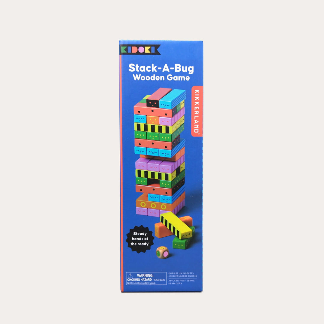 Stack-A-Bug Wooden Jenga Game *