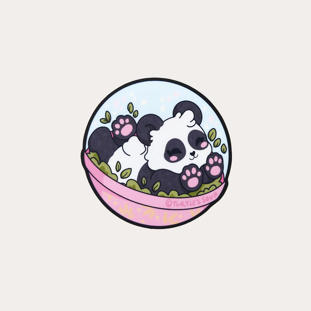 Panda Capsule | Vinyl Sticker