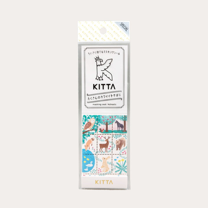 Kitta Special Animal Stamp Washi Tape