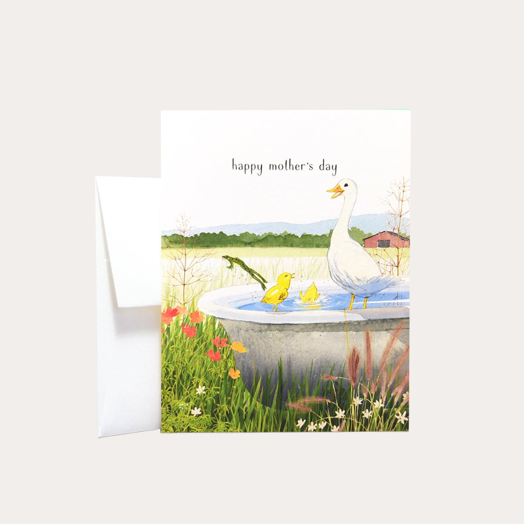 Duck Duck Frog | Greeting Card