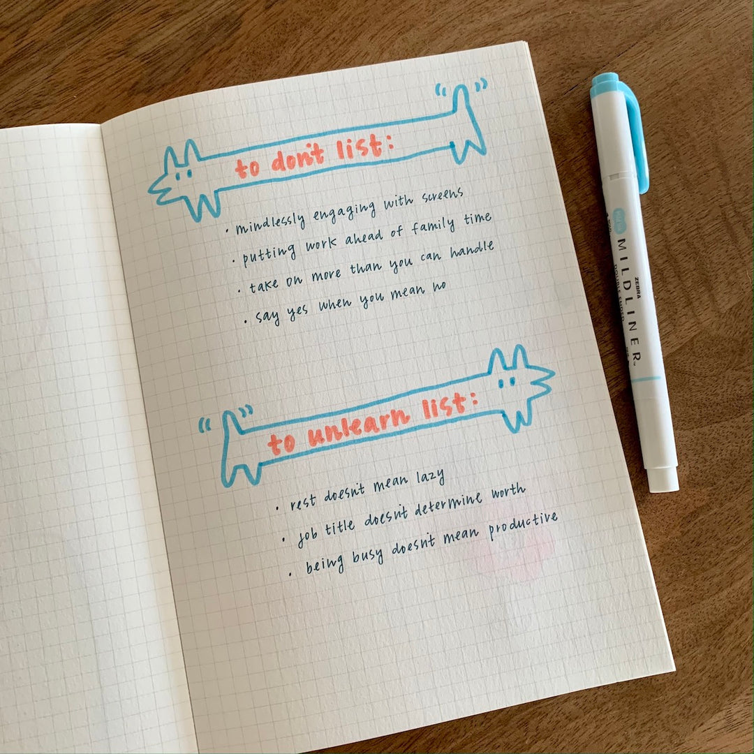 Mindful Bullet Journaling + Illustration Techniques