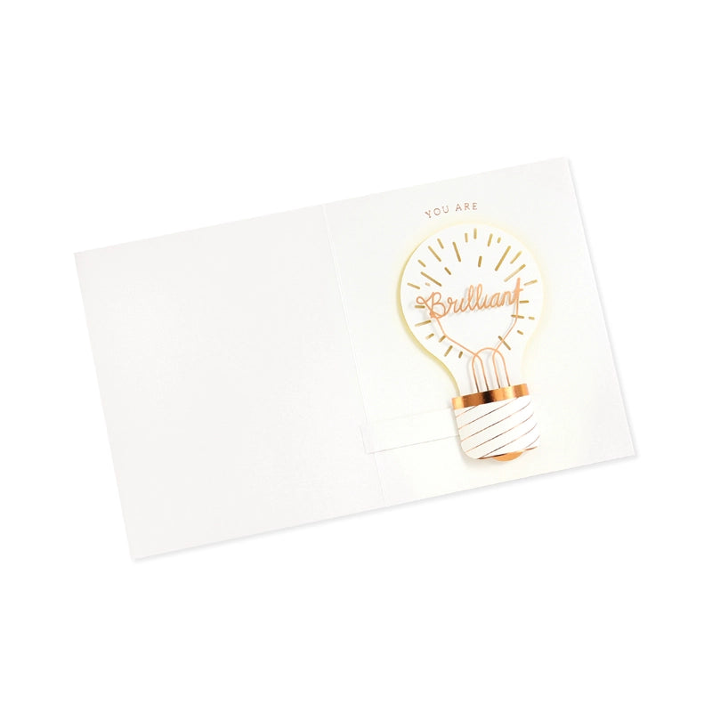 Lightbulb | Pop Up Greeting Card