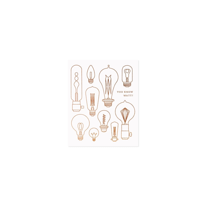 Lightbulb | Pop Up Greeting Card