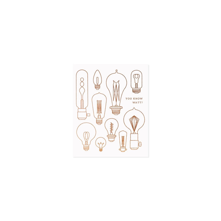 Lightbulb | Pop Up Greeting Card