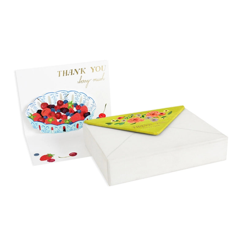 Many Thanks | Assorted 8 Pop-up Card Set